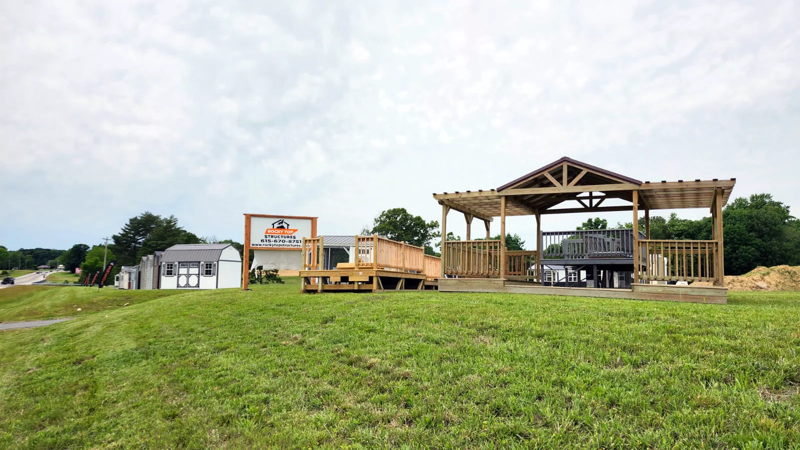 Pole Barn built by Rocky Top Structures in Lafayette, Tennessee