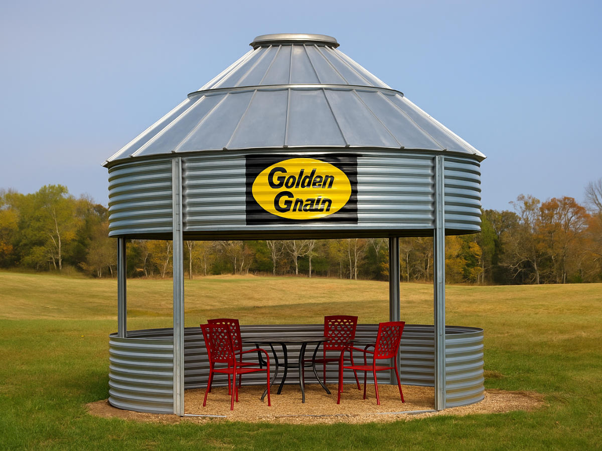 Additional Bottom Rings for Grain Bin Gazebos