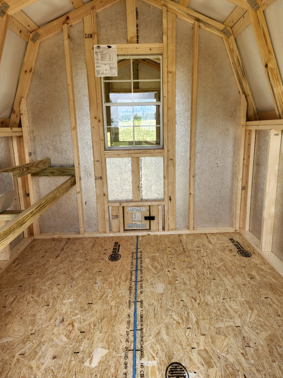 8x16 Barn-Style Chicken Coop
