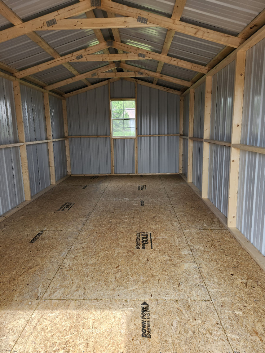 10x20 Economy Utility Shed - Image 2