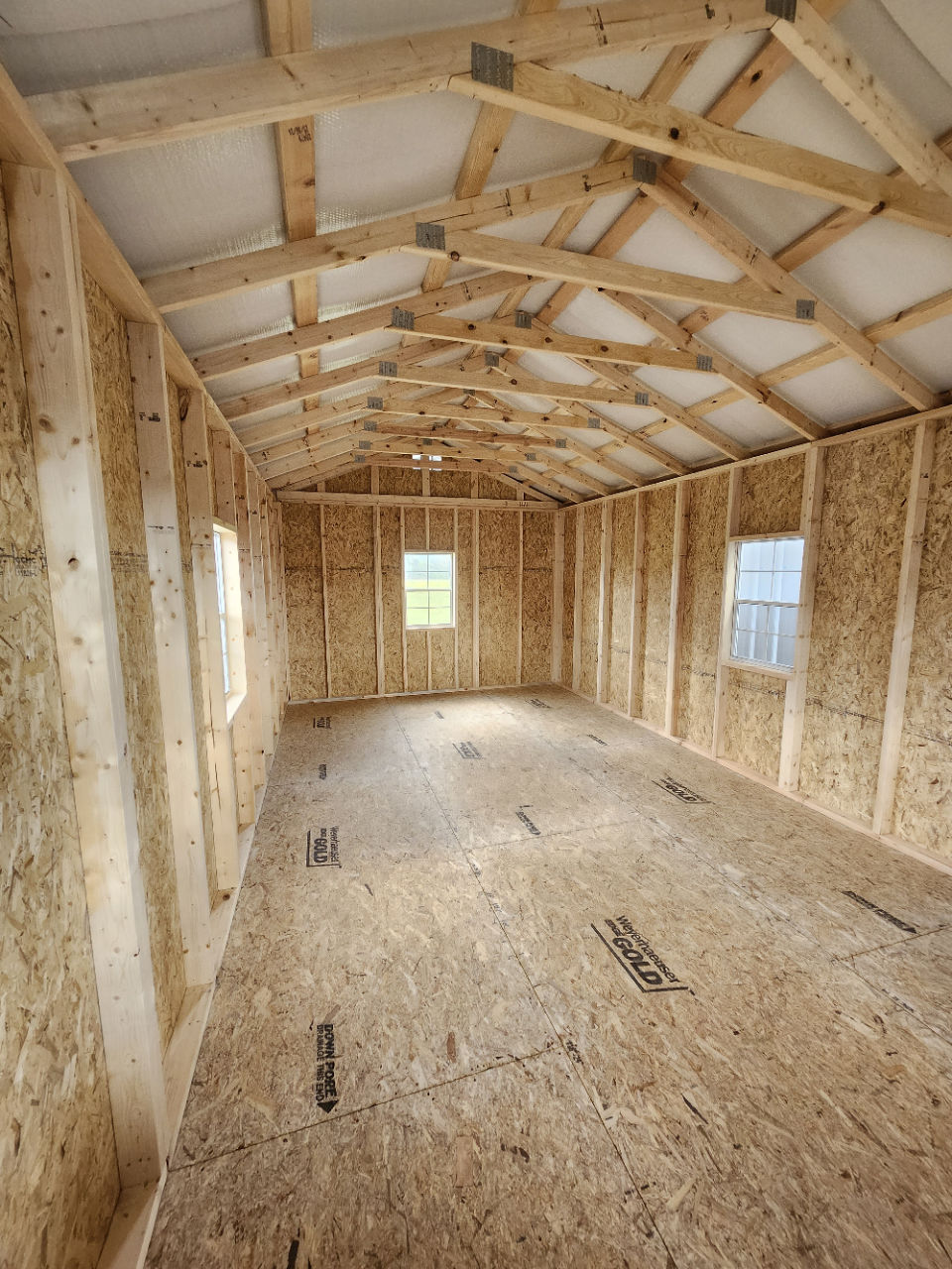 12x28 cabin with covered porch - Image 2