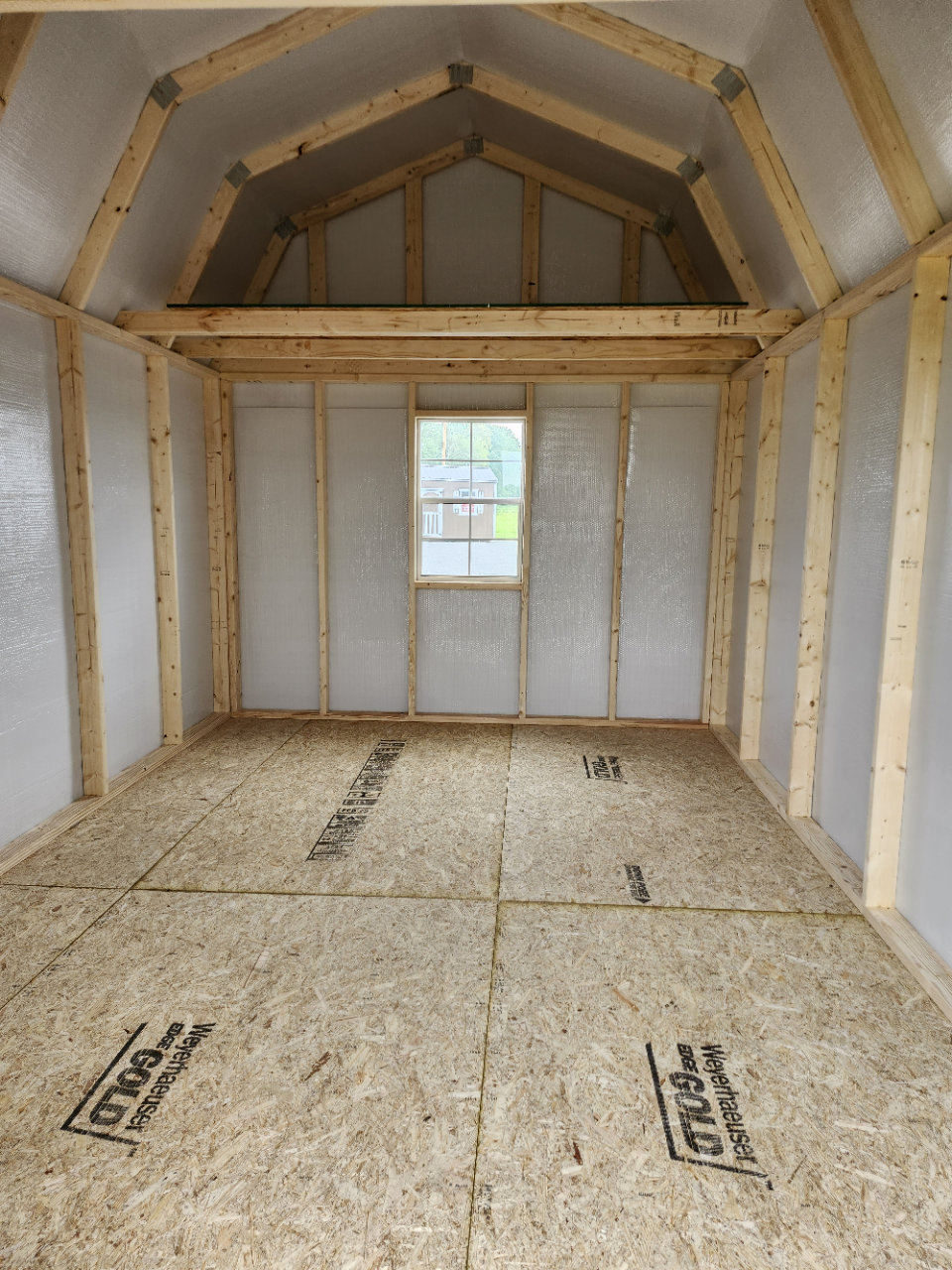 10x16 Econo Lofted Barn Utility Shed - Image 2