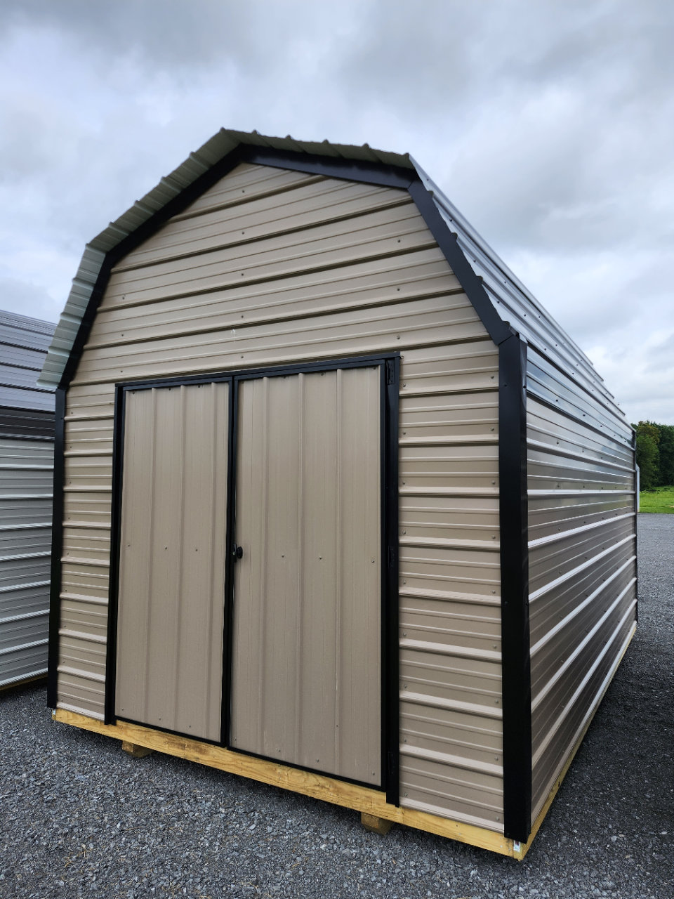 10x16 Econo Lofted Barn Utility Shed - Image 1