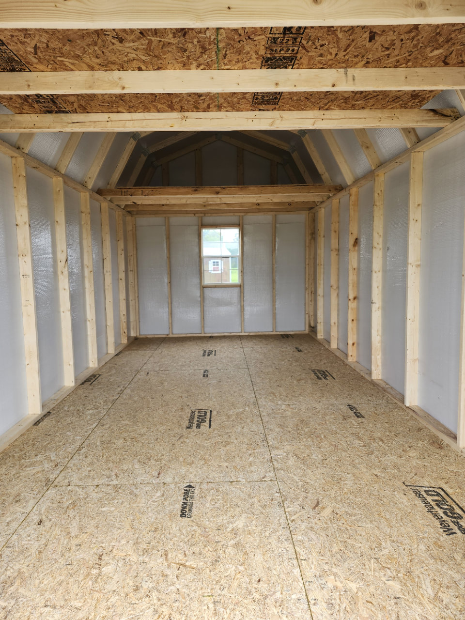 10x20 Econo Lofted Barn Utility Shed - Image 2