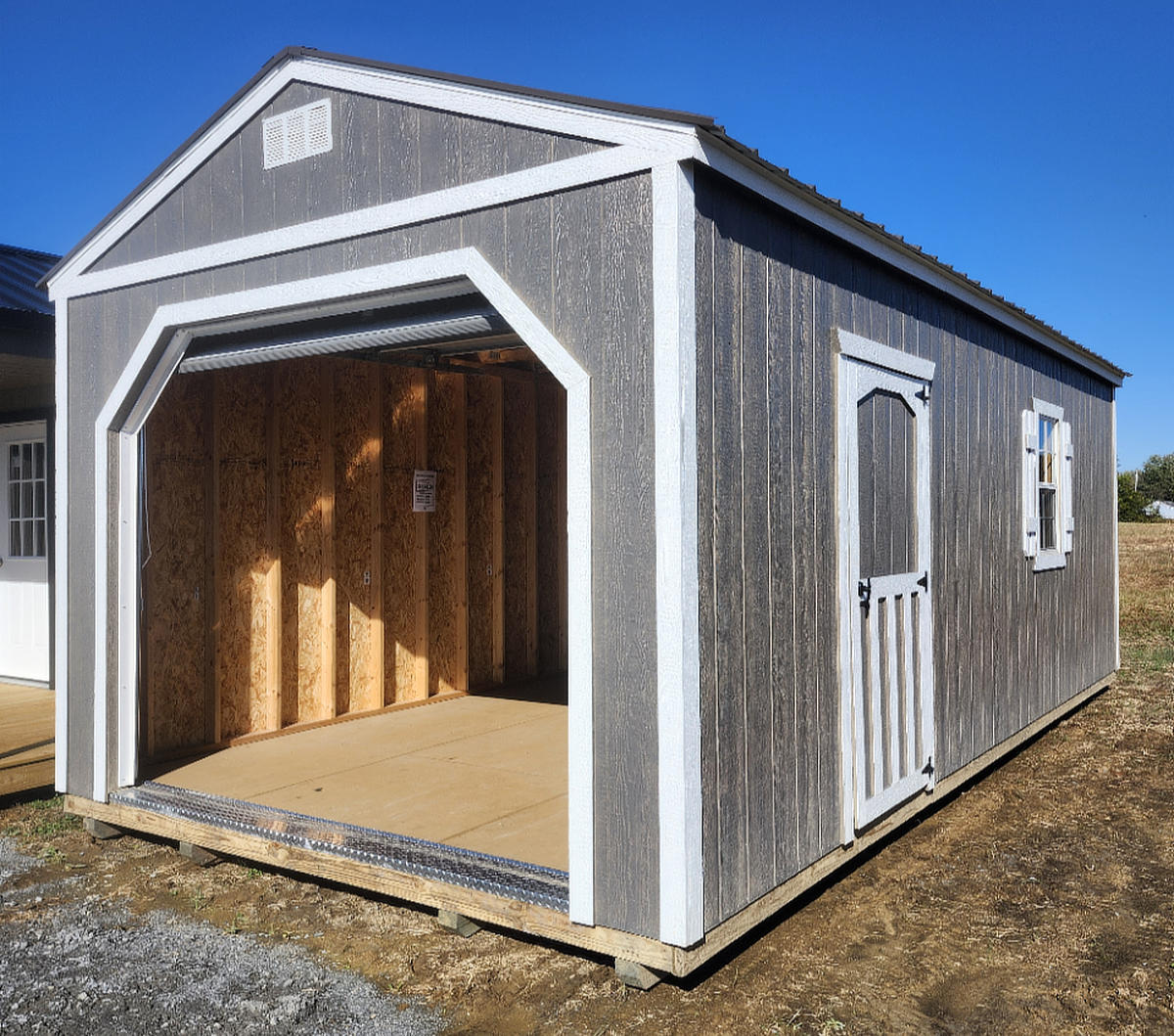 12x24 Painted Garage - Image 1