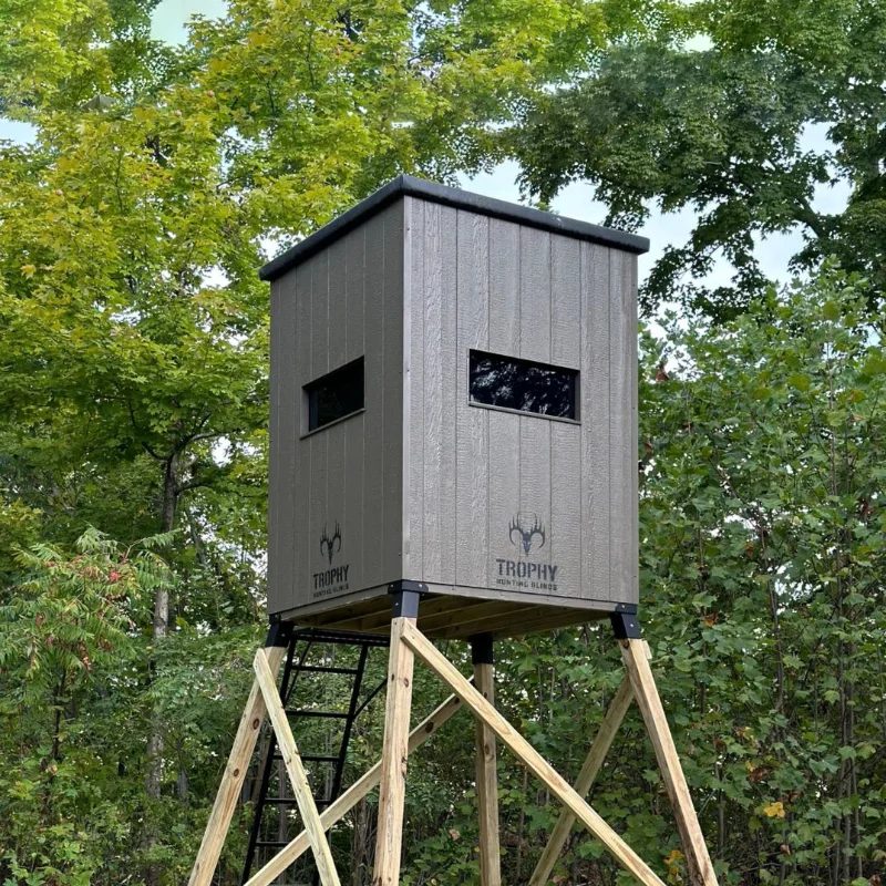 5'x5' Eco Insulated Hunting Blind - Image 1