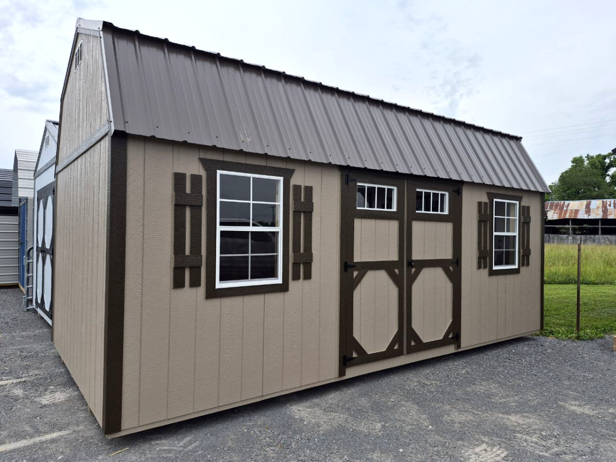 10x20 Deluxe Garden Shed - Image 1