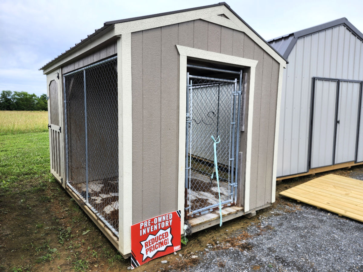 Repo - 8x12 Almond Dog Kennel