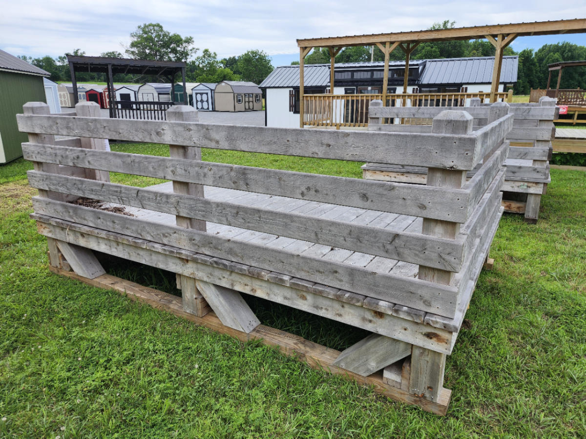 Repo - 8x12 Portable Ceder Deck - Image 1