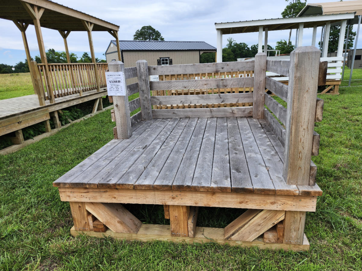 Repo - 8x8 Portable Cedar Deck - Image 1