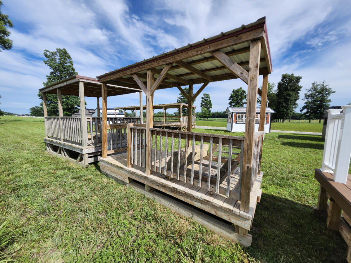 Repo - 6x12 Portable Wood Deck - Image 1