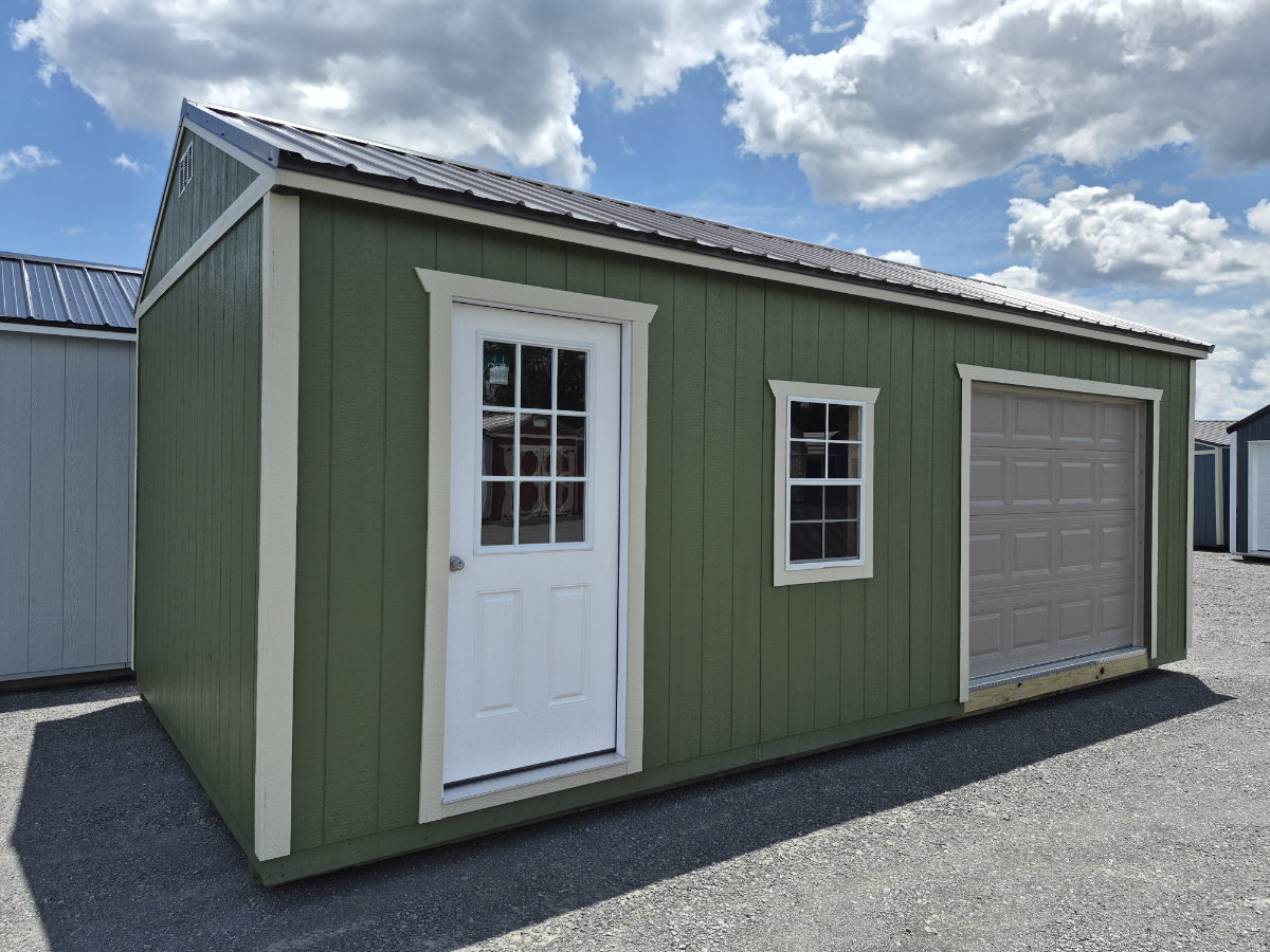 12x24 Side Utility Garage - Image 1