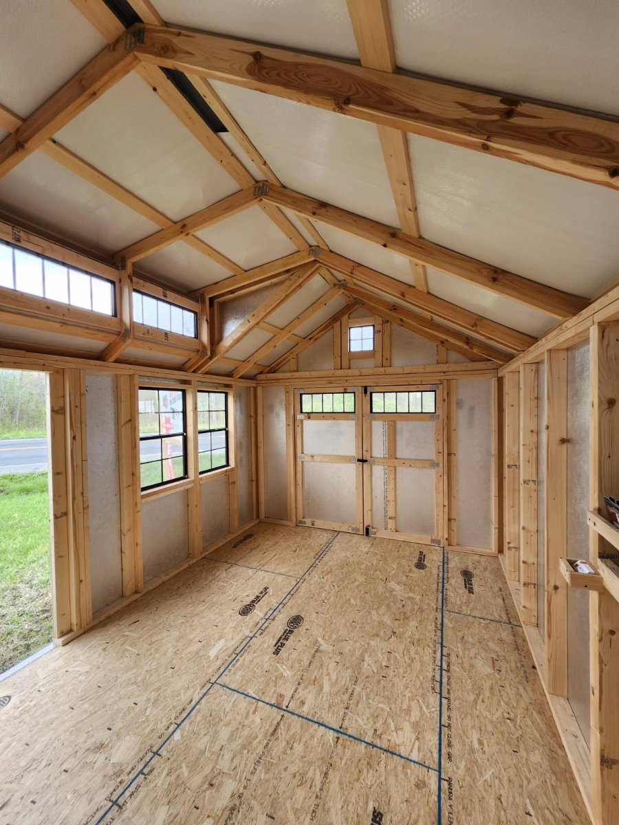 10x20 Mission Building with LP SilverTech Siding - Image 4