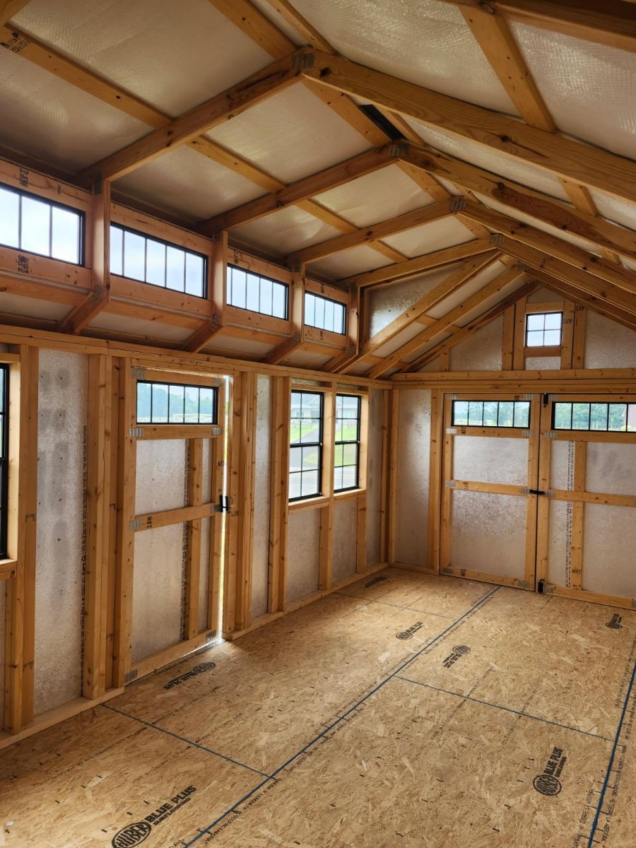 10x20 Mission Building with LP SilverTech Siding - Image 6