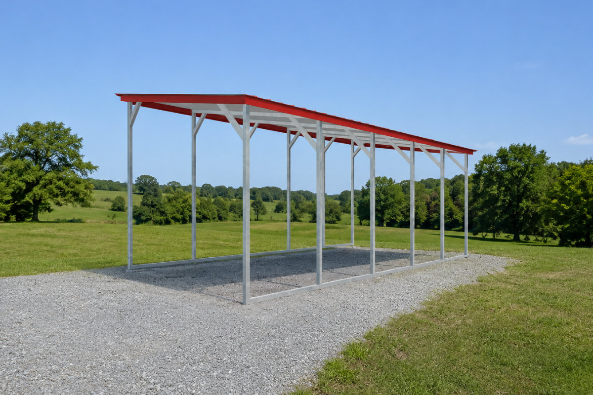 Single Slope Carport