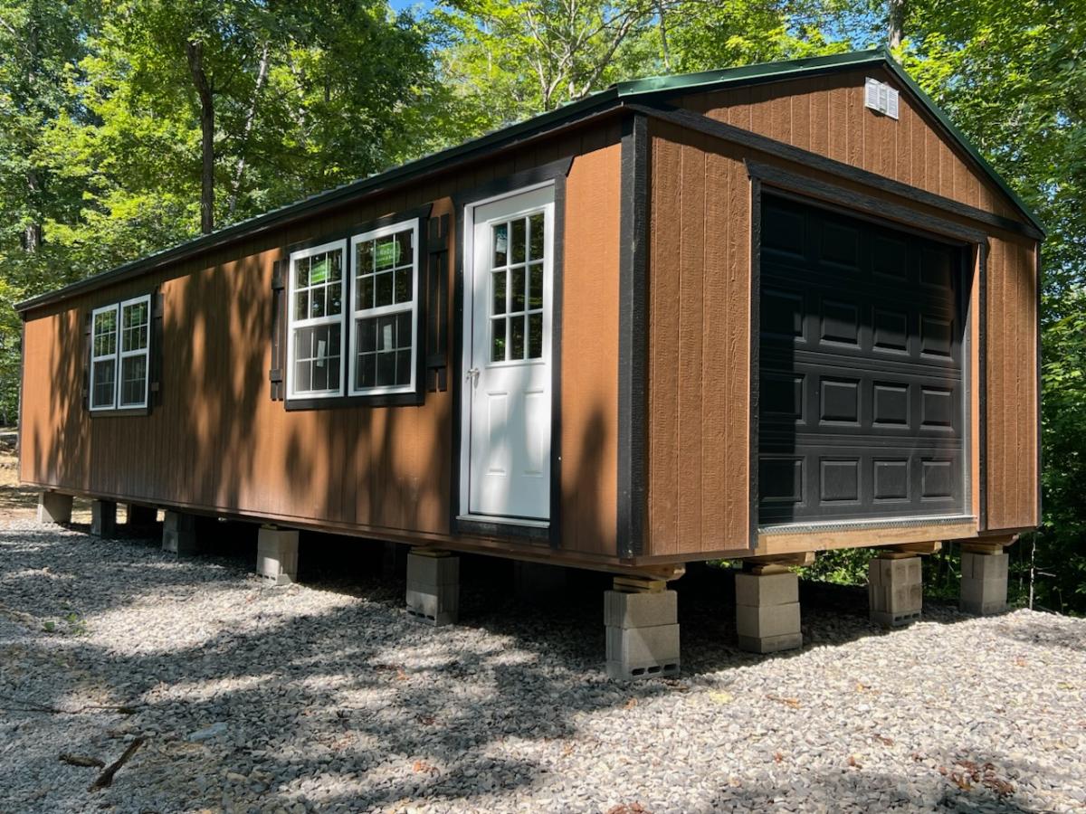 16x40 Workshop Shed Delivered to Moss, TN gallery image 1