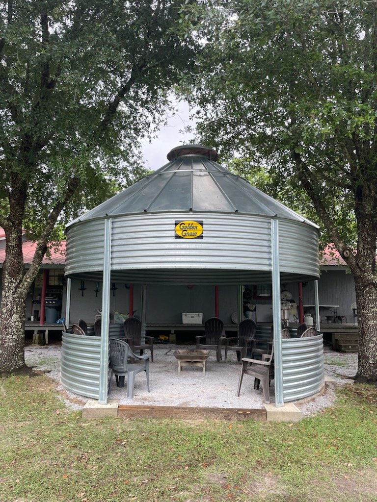 18' Grain Bin Gazebo Delivered to Lucedale, Mississippi gallery image 1