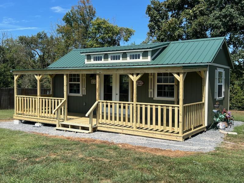 8x28 Covered Porch Installed in Westmoreland, TN