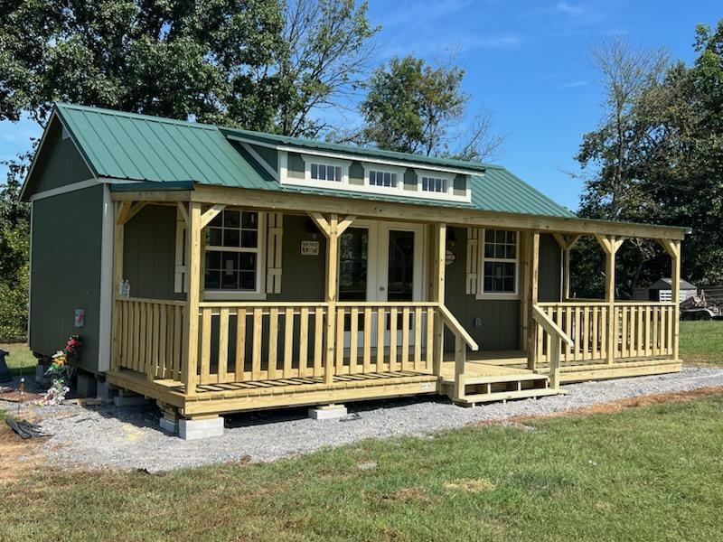 8x28 Covered Porch Installed in Westmoreland, TN gallery image 3
